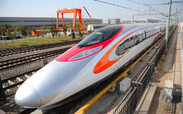 香港MTRが中国本土とを結ぶ高速鉄道向けに導入する高速車両。中国で運行されているCRH380Aをベースとしている。