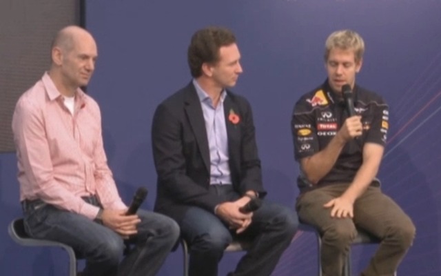F1世界王者、セバスチャン・ベッテルのインタビュー（動画キャプチャ）