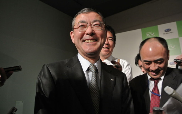 富士重工業 吉永泰之社長
