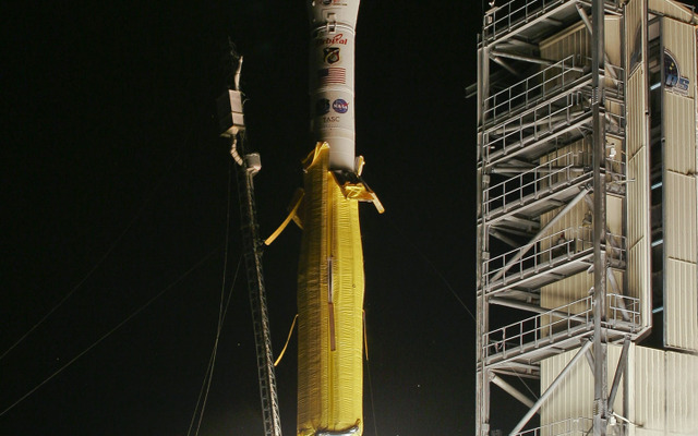 2011年7月にORS-1衛星を打ち上げた際のミノタウロス1ロケット