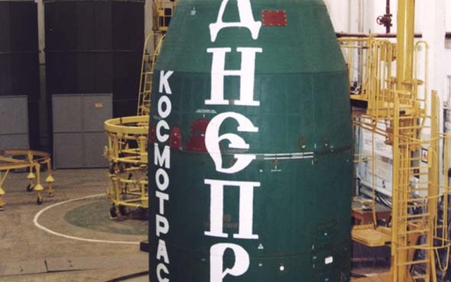 ドニエプルロケットの先端モジュール