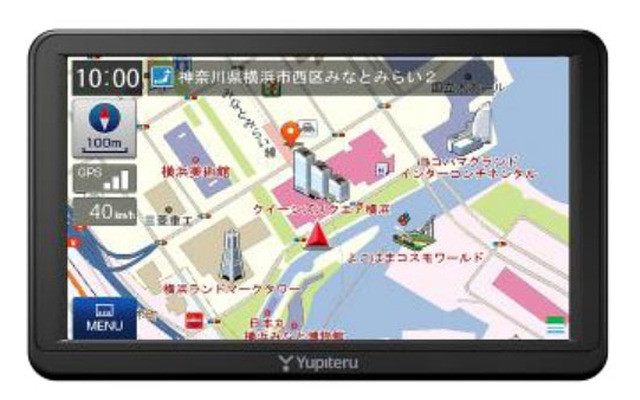 マップルナビ Proを採用したユピテル製PNDナビ