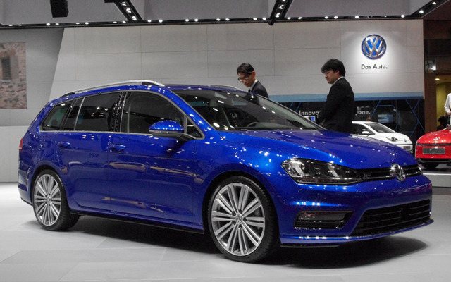 VW ゴルフヴァリアント Rライン（東京モーターショー13）