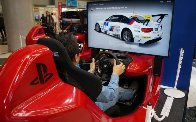東京モーターショー2013で、発売前のグランツーリスモ6を体験