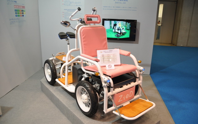 ジードが展示した超小型モビリティ