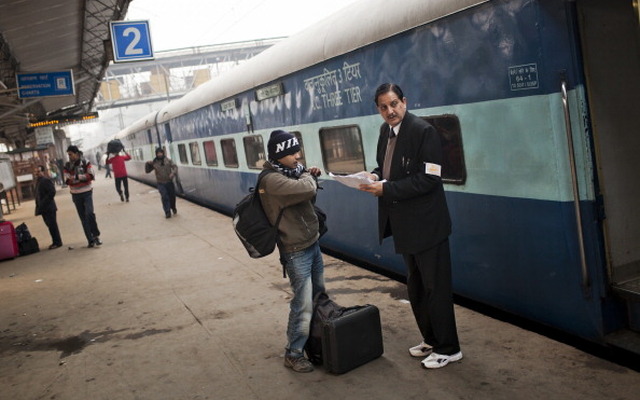 インドの鉄道駅（参考画像）