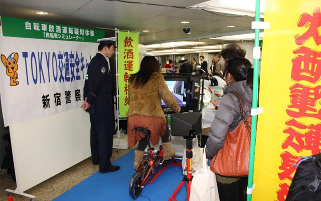 飲酒運転根絶 新宿キャンペーン（昨年の様子）