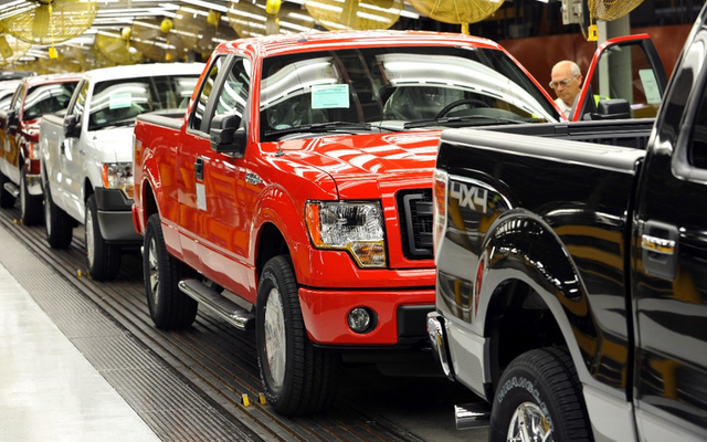 フォードF-150のCNG車の生産を開始した米国ミズーリ州カンザスシティ工場