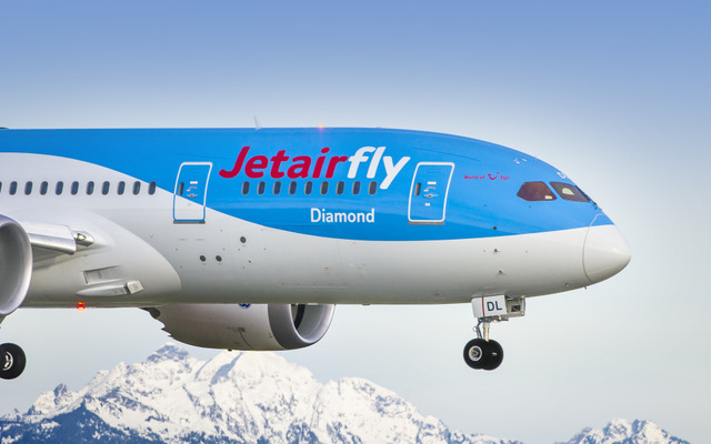 ジェットエアフライ航空の787ドリームライナー