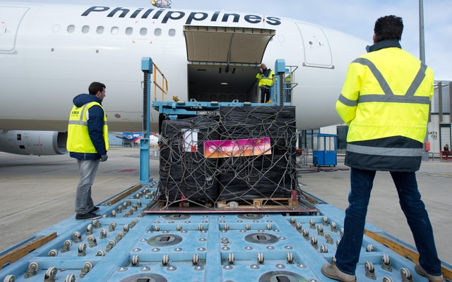 フィリピン航空のA330を使用して4度目の援助飛行を行うエアバス企業基金