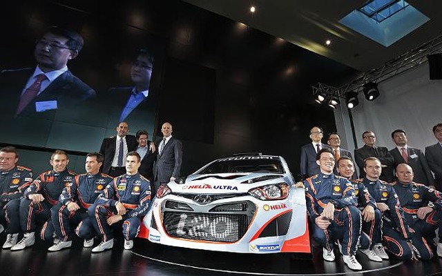 チームのドライバーズ・ラインナップを発表したヒュンダイ