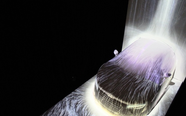 teamLab exhibit at Audi Forum Tokyo