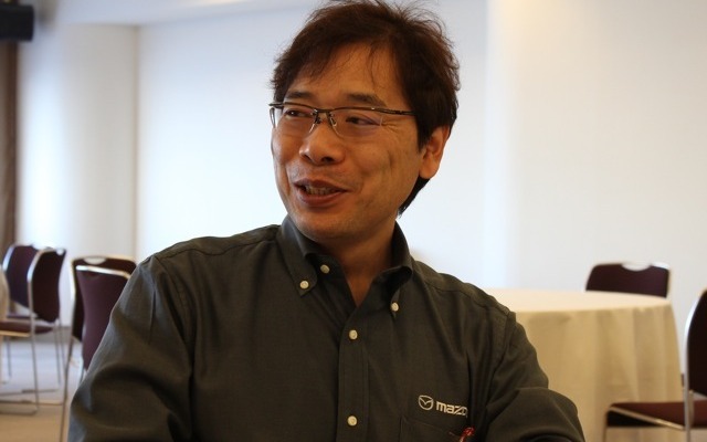 マツダ 商品本部　アクセラ開発主査　猿渡健一郎氏