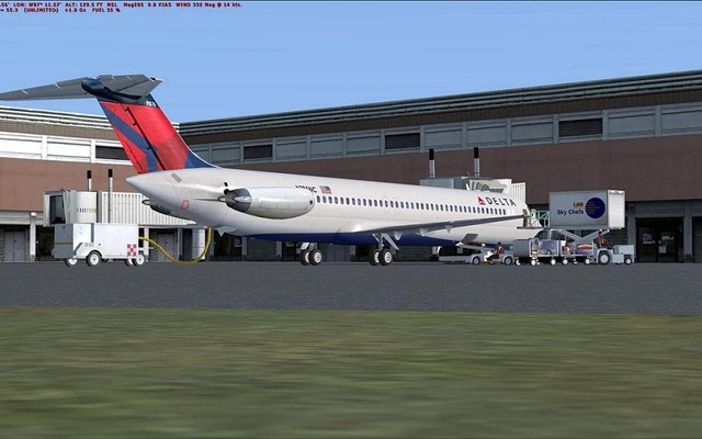 デルタ航空のDC-9