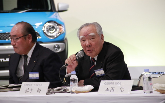 スズキ 会長兼社長の鈴木修氏