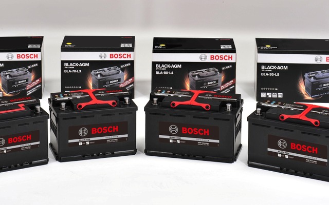 ボッシュ、「BLACK-AGM」のラインナップを追加