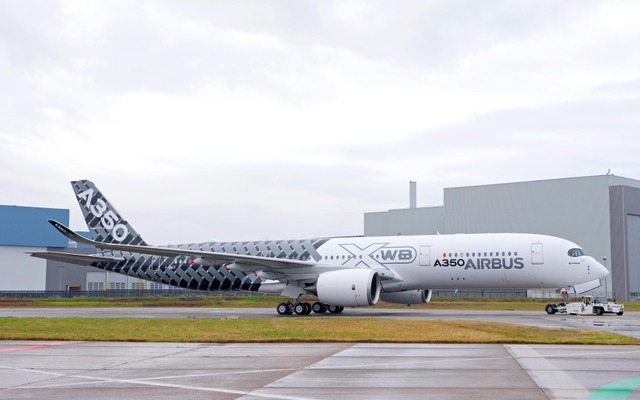 3機目のA350 XWB飛行テスト用航空機であるMSN2