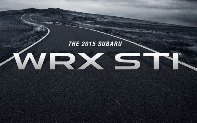 新型スバルWRX STI の予告イメージ