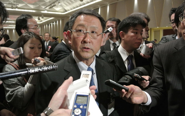 日本自動車工業会 豊田章男会長