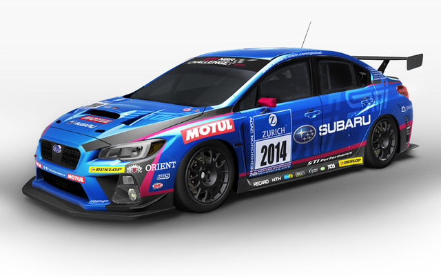 スバル、2014年モータースポーツ活動計画を発表…ニュル、SUPER GTに注力