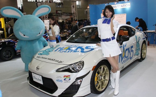【東京オートサロン14】ラジオ局と地元ディーラーが盛り上げるオートサロン