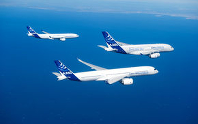 エアバス、2013年の民間航空機の納入機数が過去最高