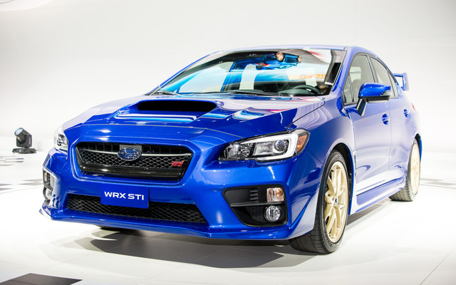 スバル・新型 WRX STI（デトロイトモーターショー14）