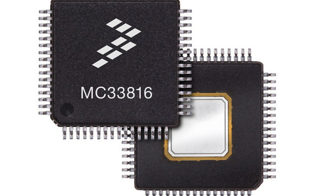 フリースケール、プログラマブル・ソレノイド・コントローラ MC33816