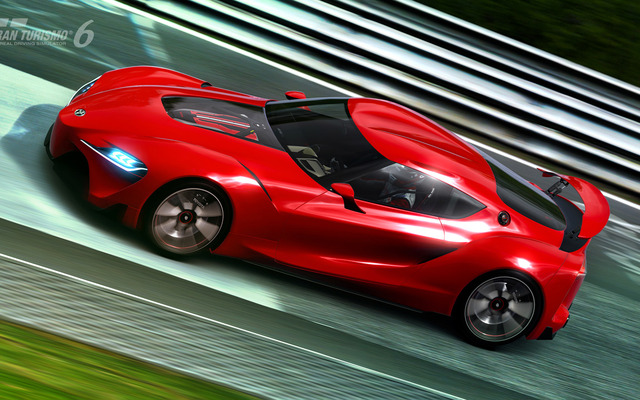 『グランツーリスモ6』に登場した トヨタ FT-1