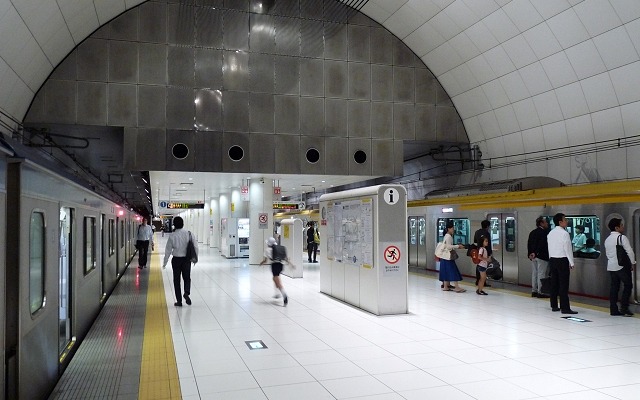 みなとみらい線の元町・中華街駅。2月1日に開業10周年を迎える。