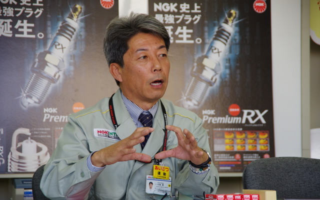 これまであまり語られたことのなかった、サーキットでのNGKの興味深い話を、NGK自動車関連事業本部の中尾寛氏に聞かせていただいた。