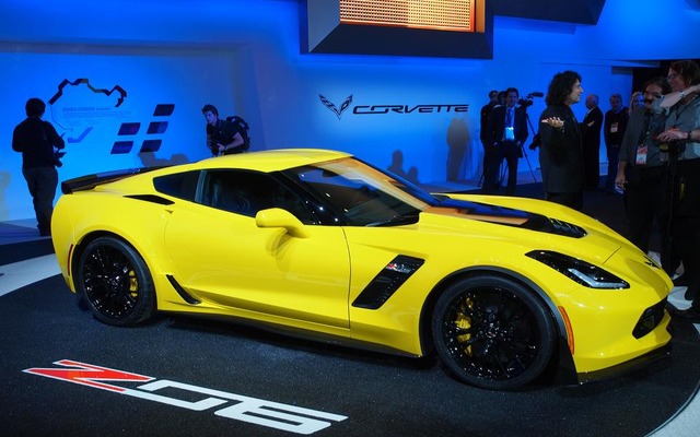 新型シボレー コルベット Z06 の Z07パッケージ（デトロイトモーターショー14）