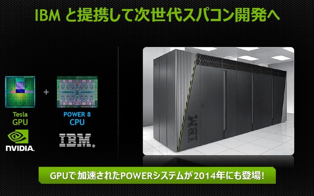 NVIDIAのGPUはスパコンには欠かせない存在