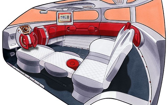 【ジュネーブ・ショー2001出品車】日産『シャポー』のデザインは車内から