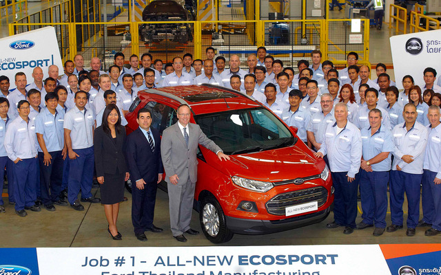 タイで生産が開始された新型フォード エコスポーツ