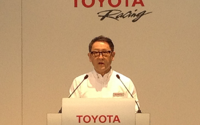 トヨタ自動車社長の豊田章男氏