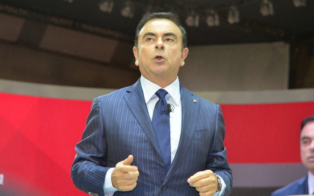 日産の カルロス・ゴーンCEO