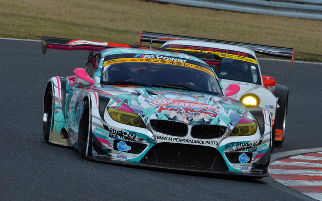 SUPER GT GT300に参戦するBMW Z4（写真：2013年シーズン）