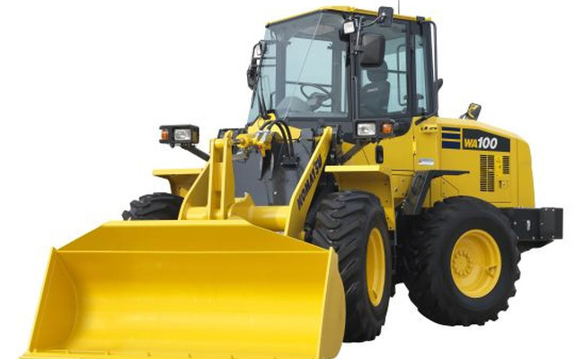 コマツ・ホイールローダー WA100-7