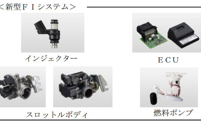 ケーヒン・小型二輪車用新型FIシステム