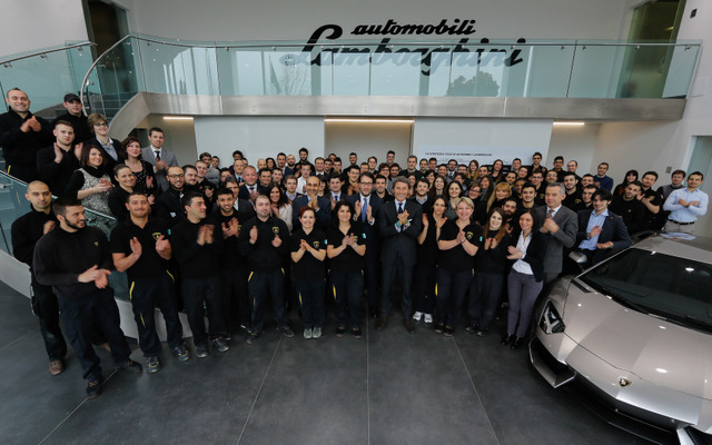 ランボルギーニ、2013年に100人を新規雇用