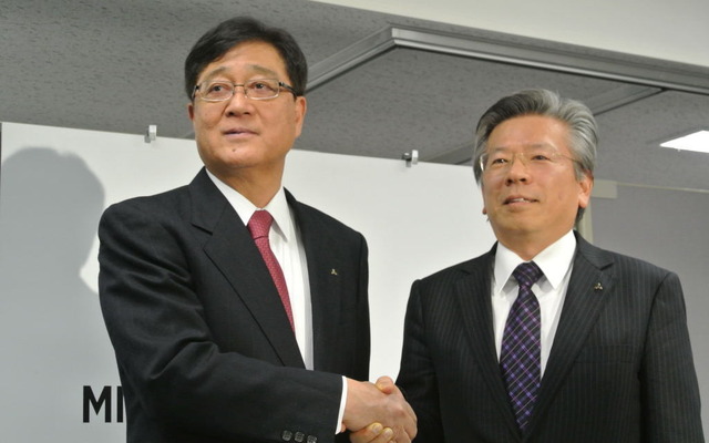 三菱自動車 新体制内定会見