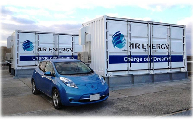 住友商事、大阪市夢洲に、世界初の大型EVリユース蓄電池システムを完成