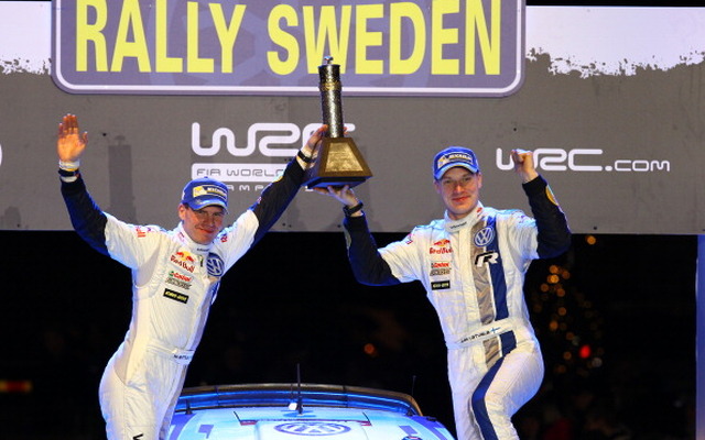 ラリースウェーデンで勝利したVWのヤリ‐マティ・ラトバラ