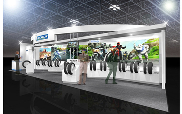 日本ミシュラン、東京モーターサイクルショー2014に出展