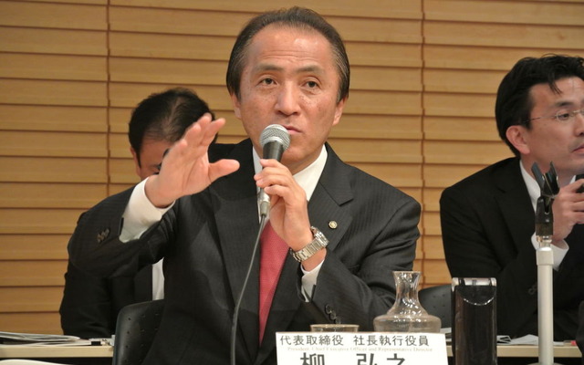ヤマハ発動機　柳弘之社長