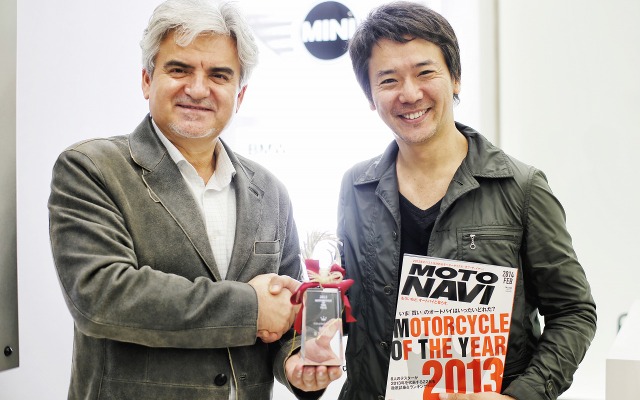 BMW R 1200 GSが、「2013 MOTO NAVIモーターサイクル・オブ・ザ・イヤー」を受賞