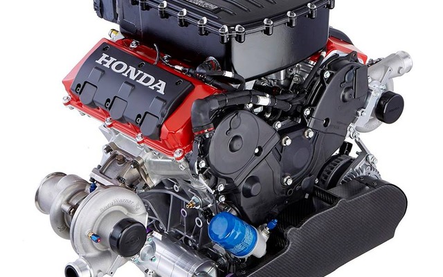 HPD（ホンダ・パフォーマンス・デベロップメント）が開発した3.5リットルV型6気筒ツインターボエンジン
