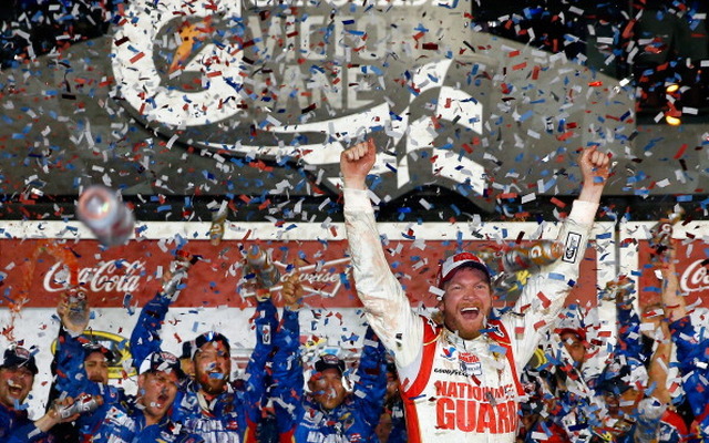 デイトナ500で勝利したデール・アーンハート・Jr