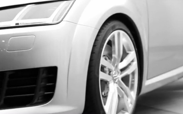 新型 アウディ TT の予告イメージ